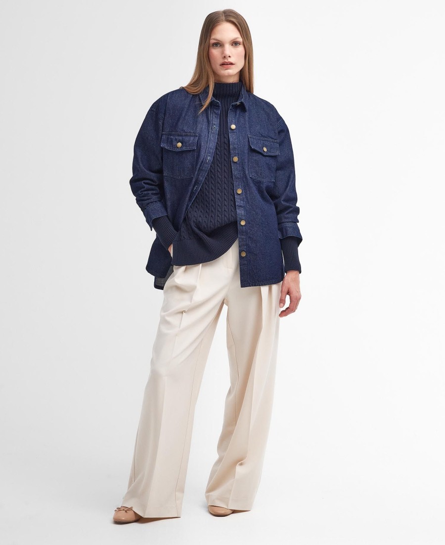 stitch guernsey cape