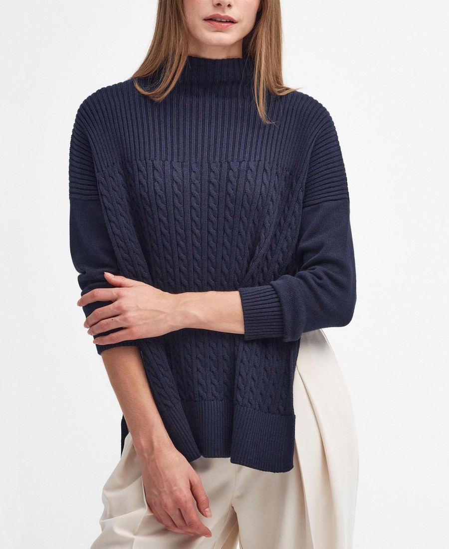 stitch guernsey cape