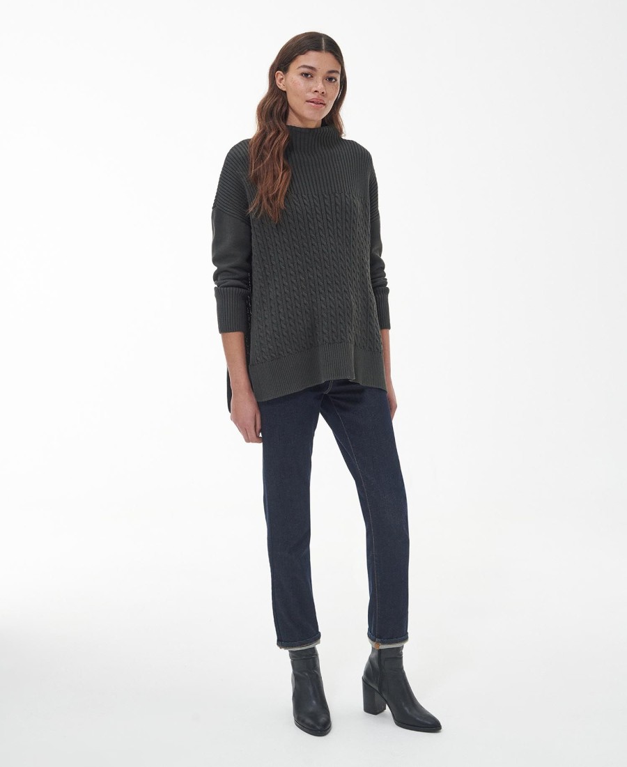 stitch guernsey cape