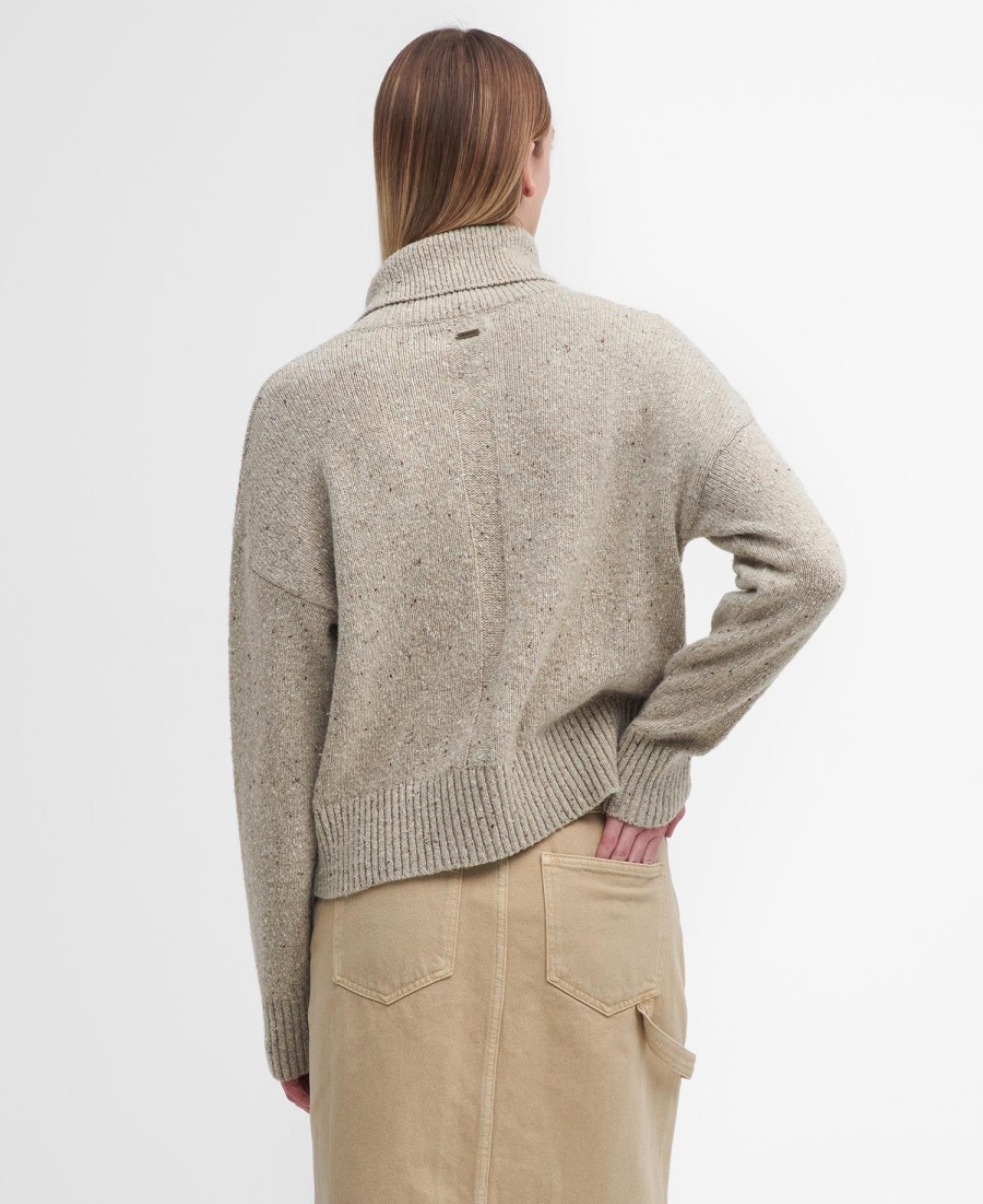 suéter lavensdale com meio zíper