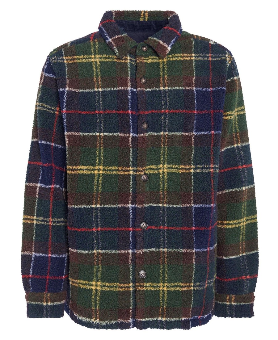 camisa de lã xadrez bryson