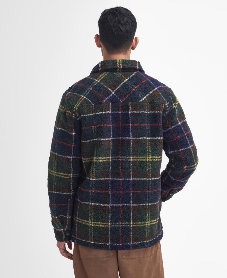 camisa de lã xadrez bryson