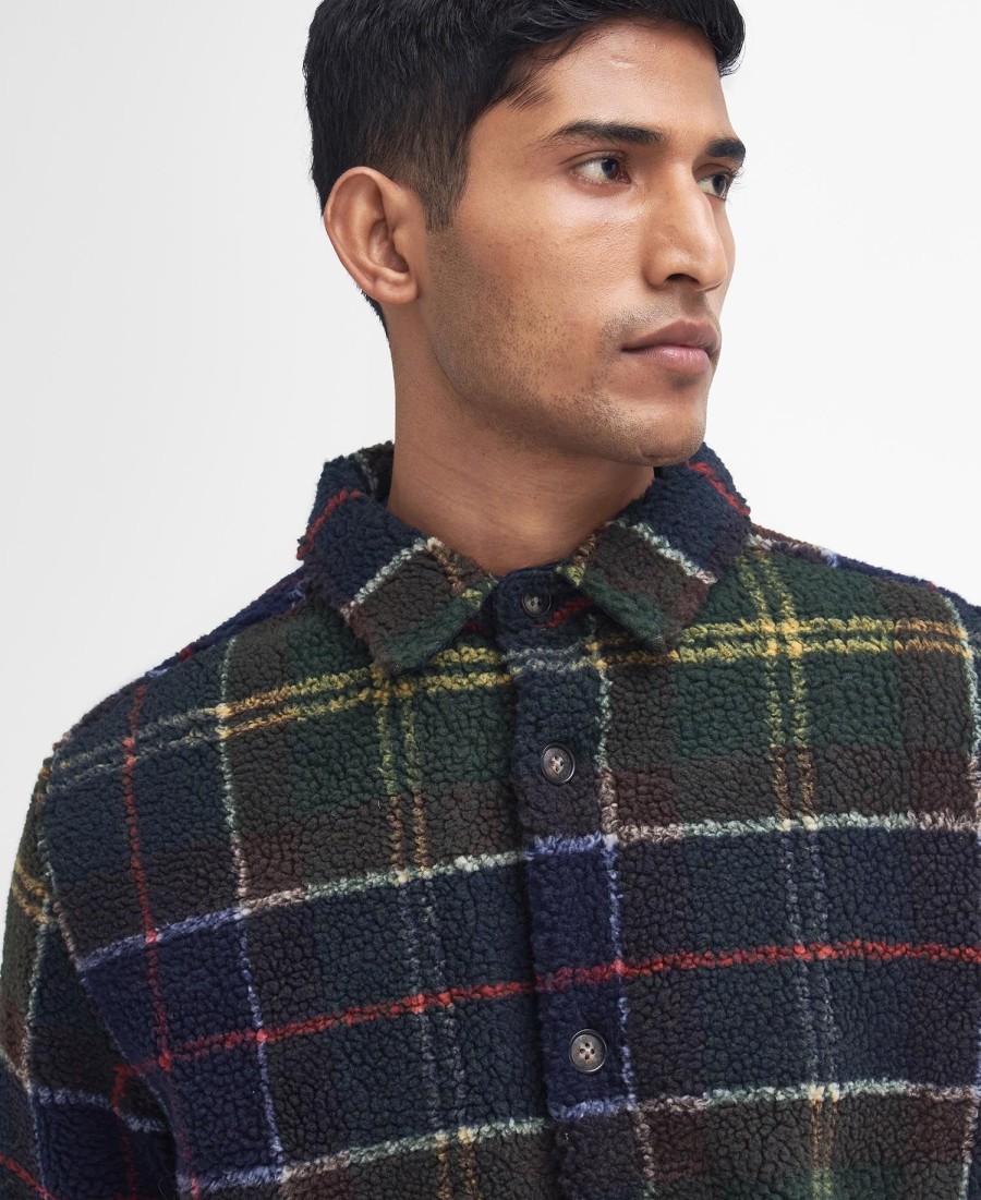 camisa de lã xadrez bryson