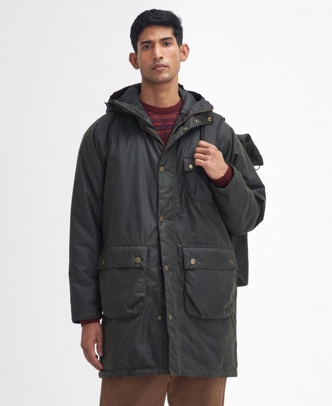parka de inverno encerada