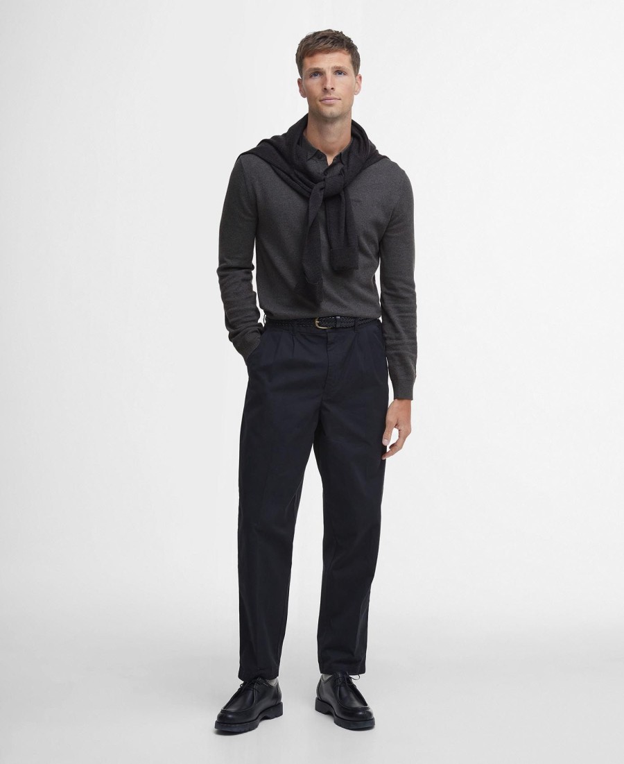 camisa polo de malha bassington