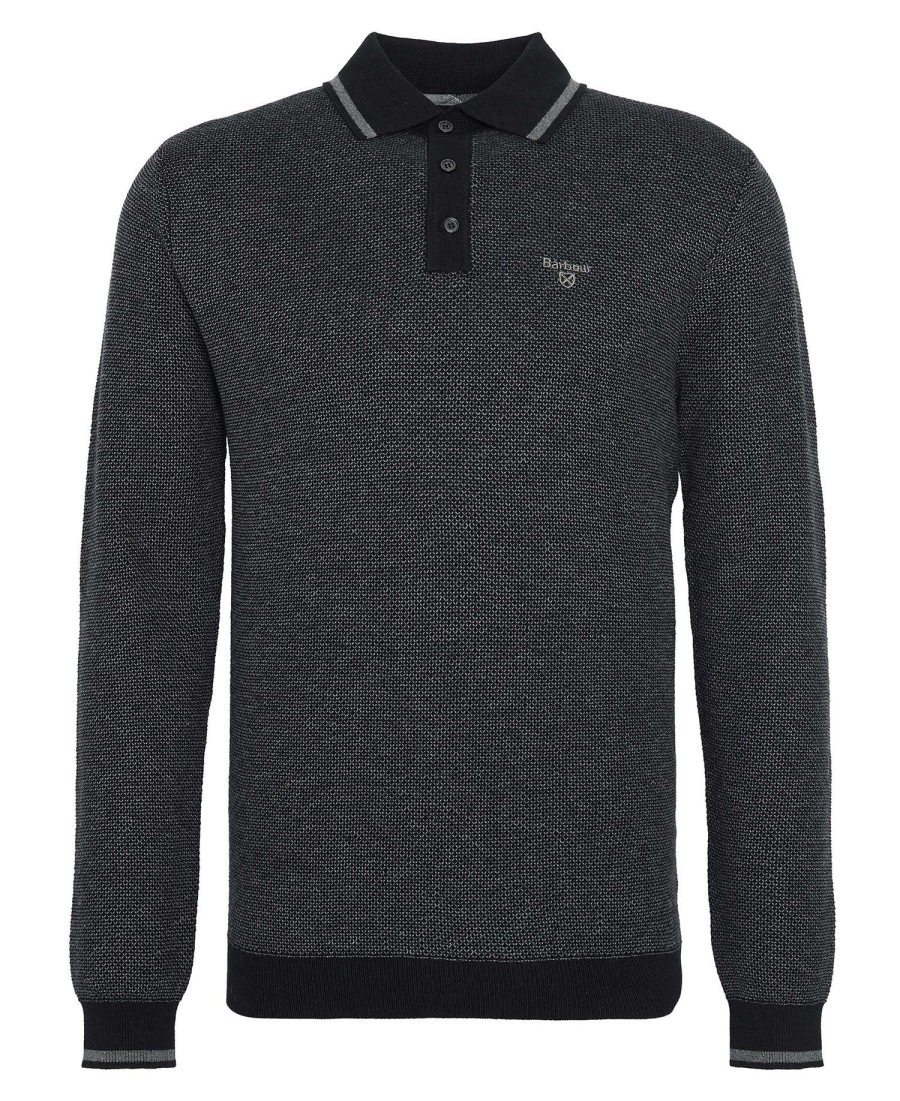 camisa polo de malha hilden