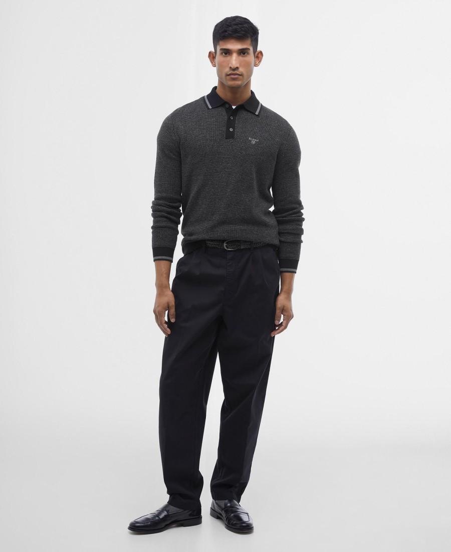 camisa polo de malha hilden