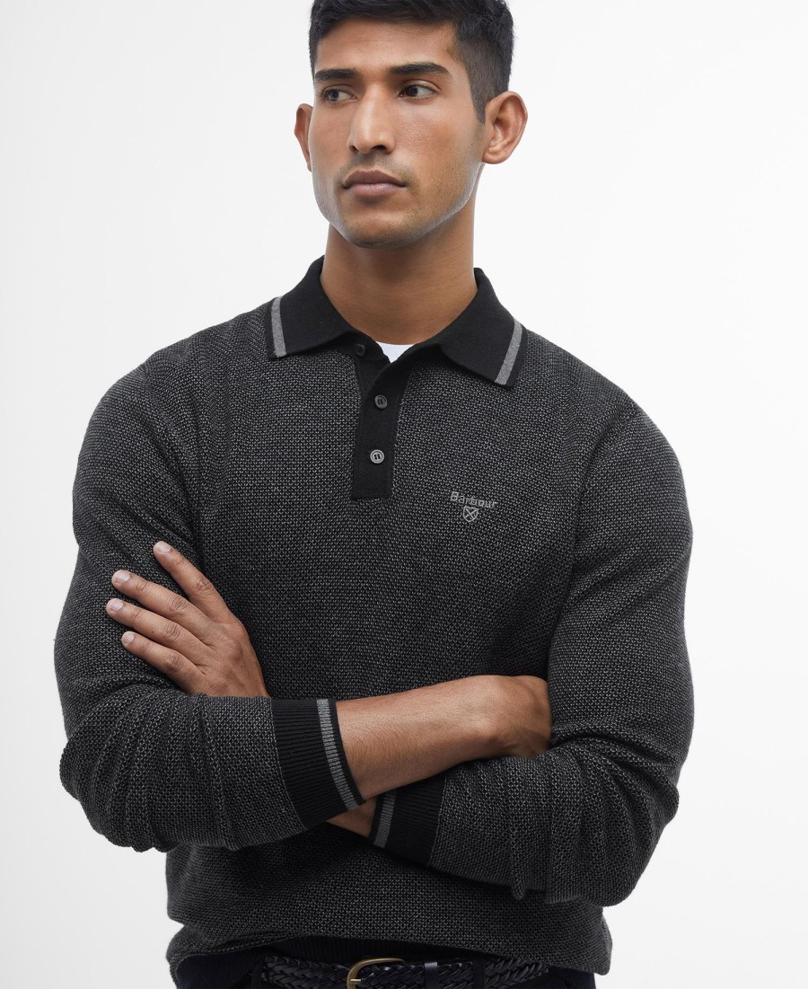 camisa polo de malha hilden