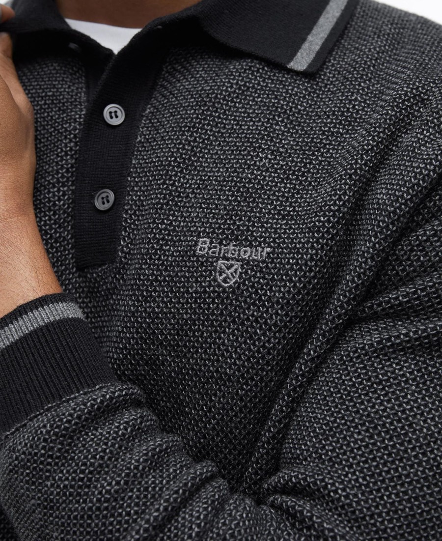 camisa polo de malha hilden