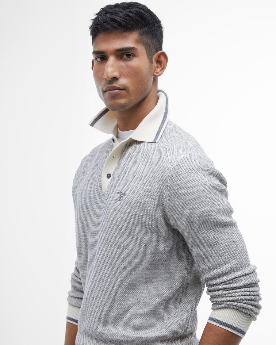 camisa polo de malha hilden