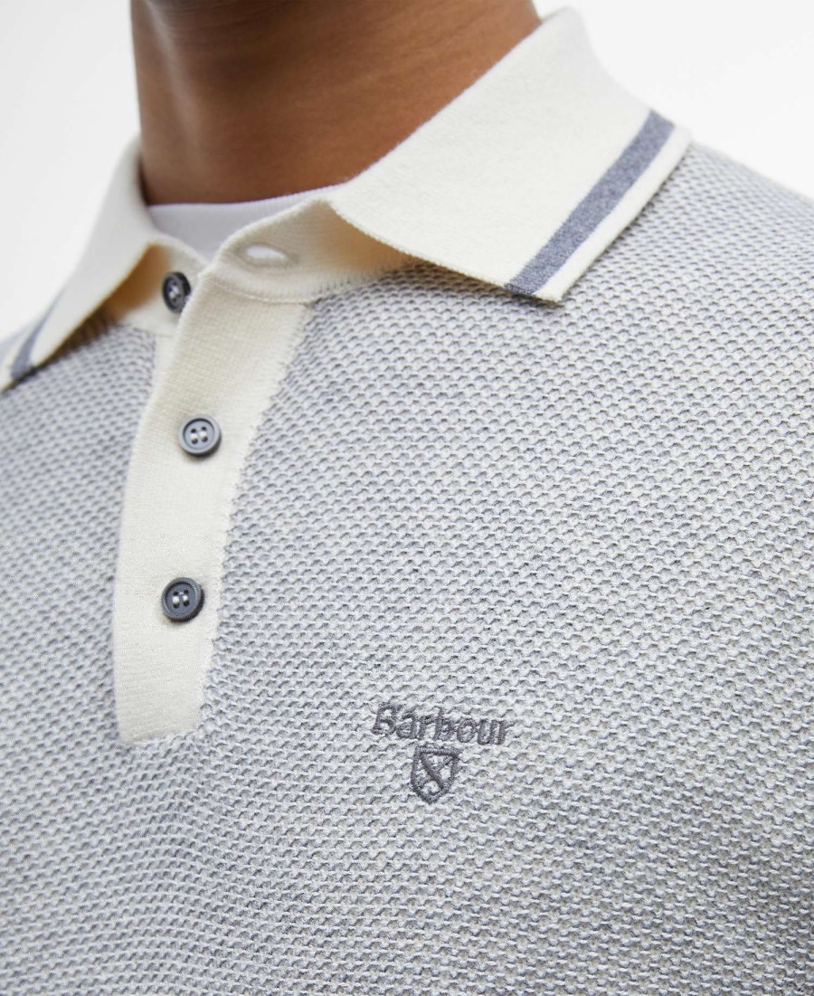 camisa polo de malha hilden