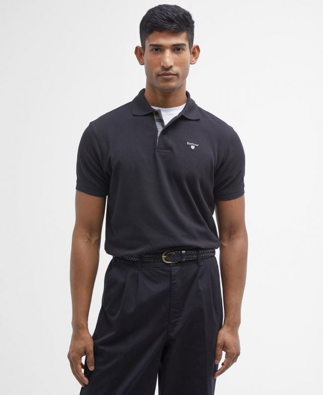 camisa polo xadrez piqué