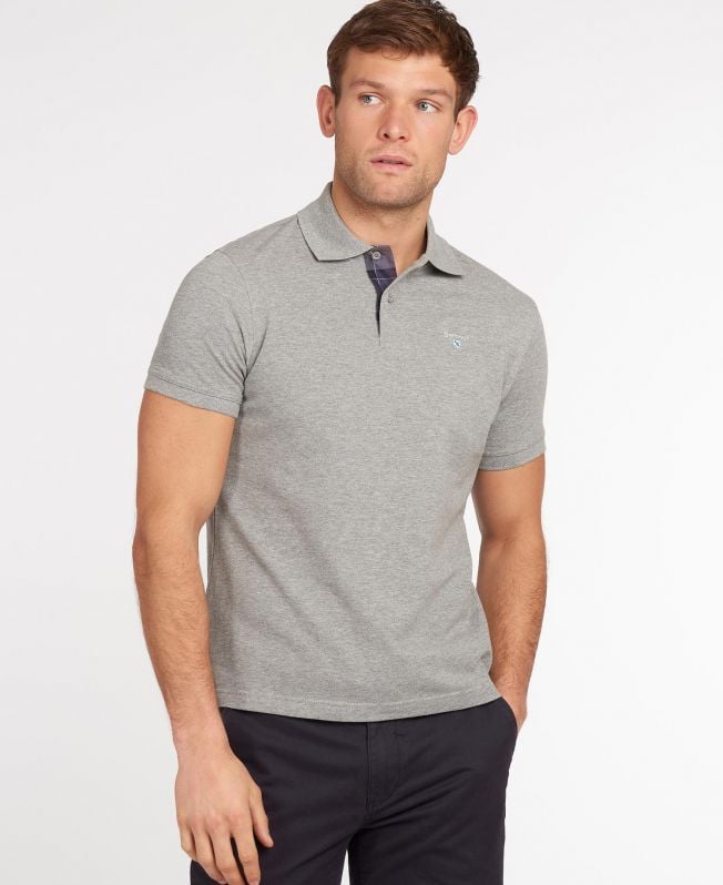 camisa polo xadrez piqué