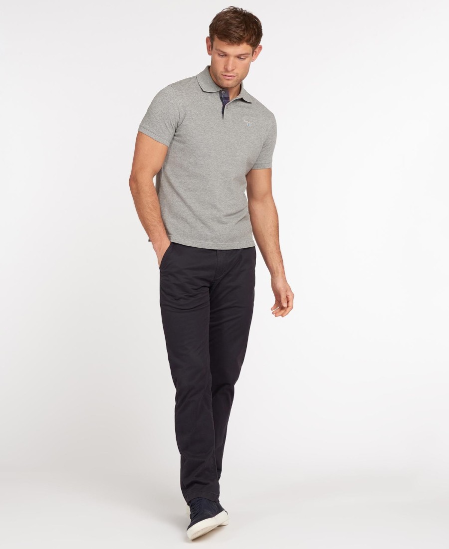 camisa polo xadrez piqué