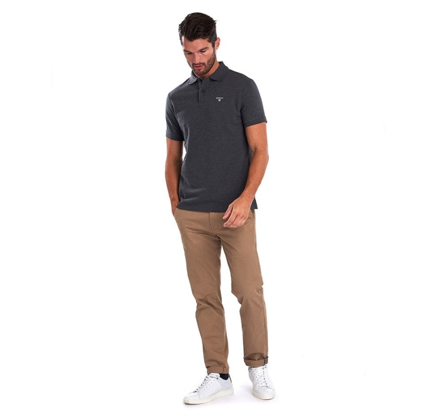 camisa polo xadrez piqué