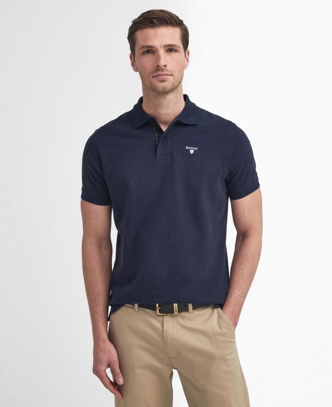 camisa polo xadrez piqué