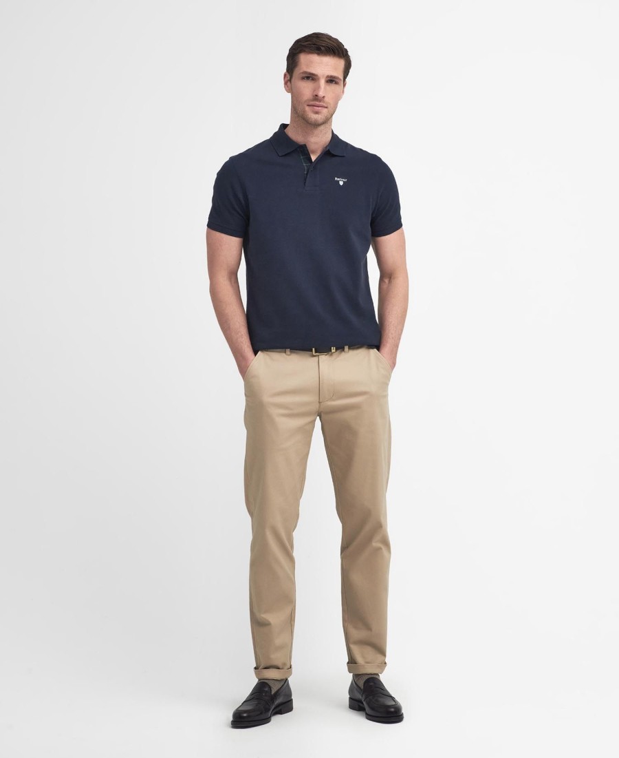 camisa polo xadrez piqué