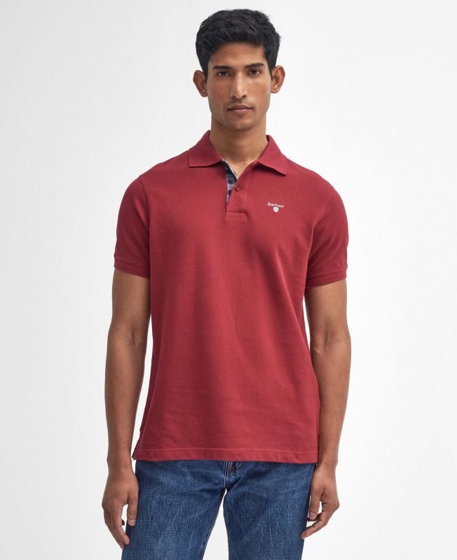 camisa polo xadrez piqué