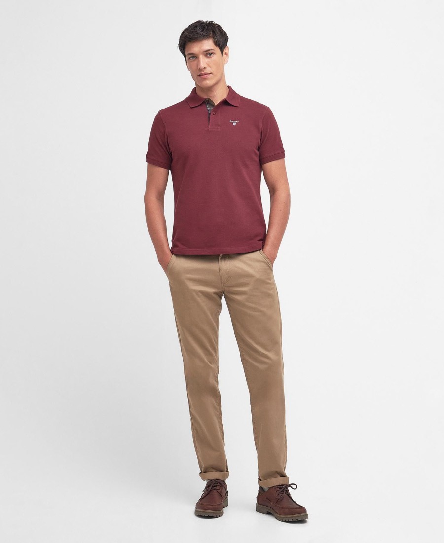 camisa polo xadrez piqué