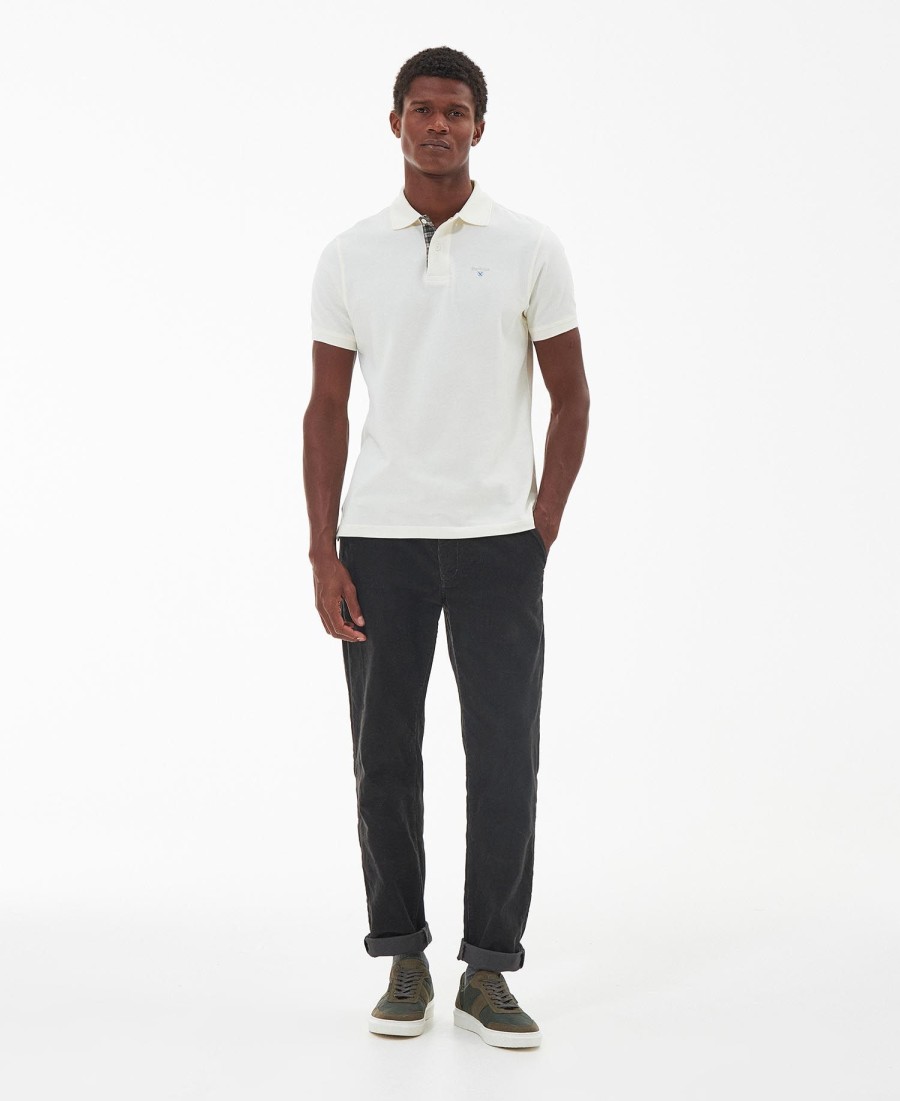 camisa polo xadrez piqué
