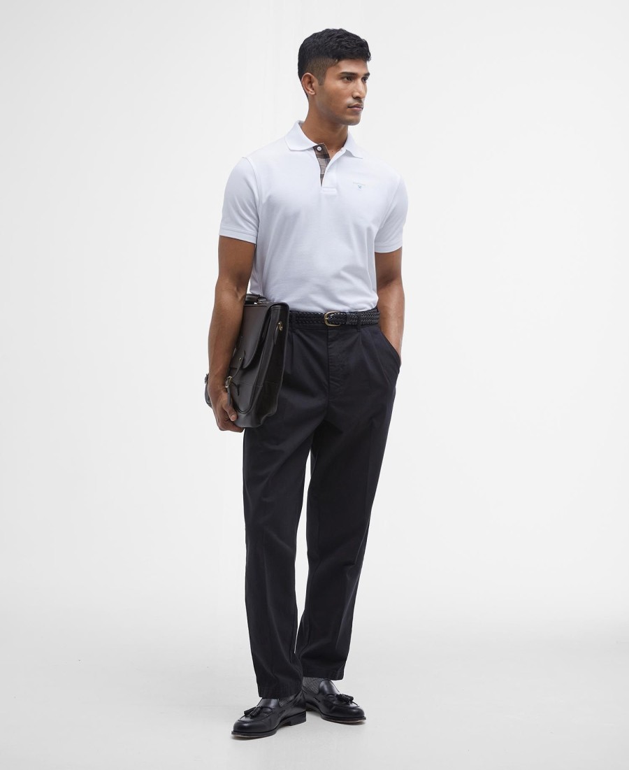 camisa polo xadrez piqué