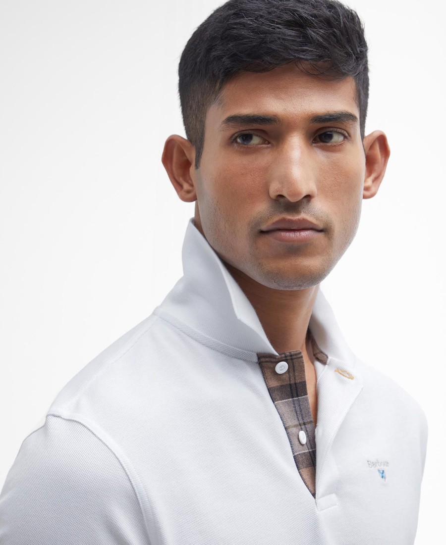 camisa polo xadrez piqué
