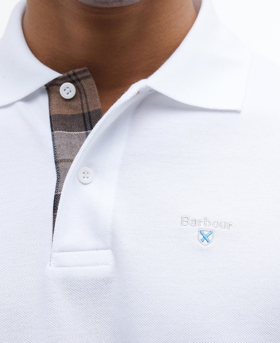 camisa polo xadrez piqué