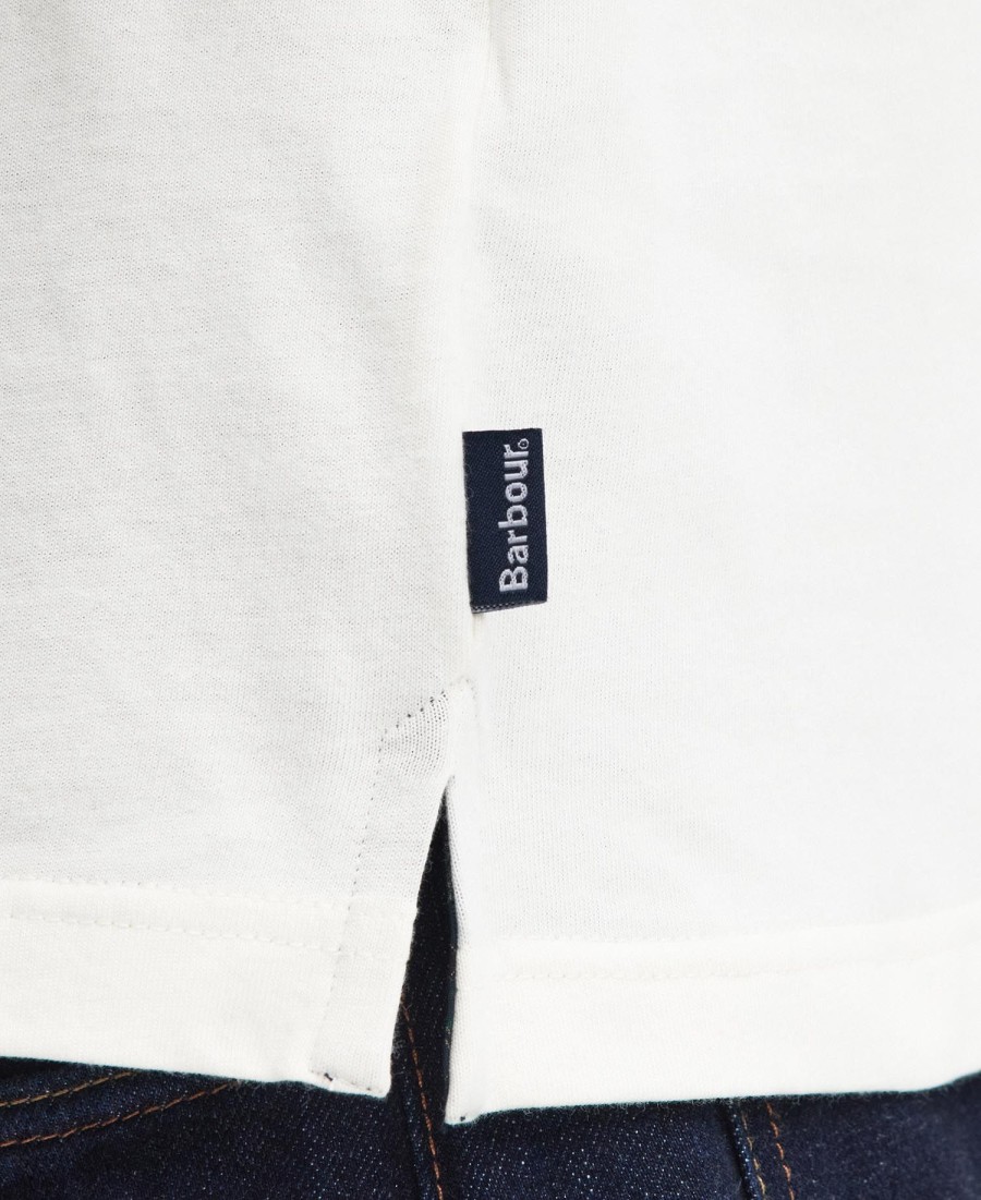 camisa polo de manga comprida corpatch