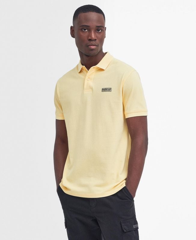 camisa polo essencial de manga curta
