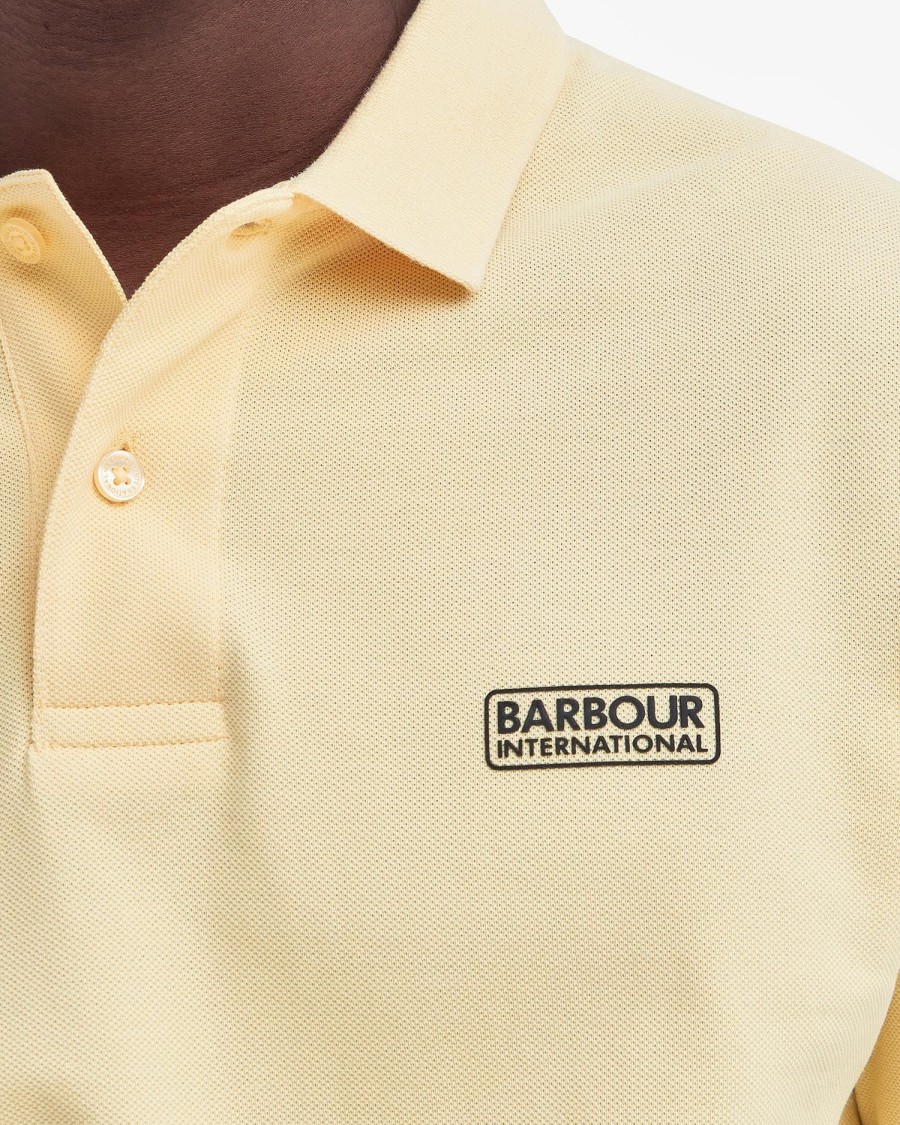 camisa polo essencial de manga curta