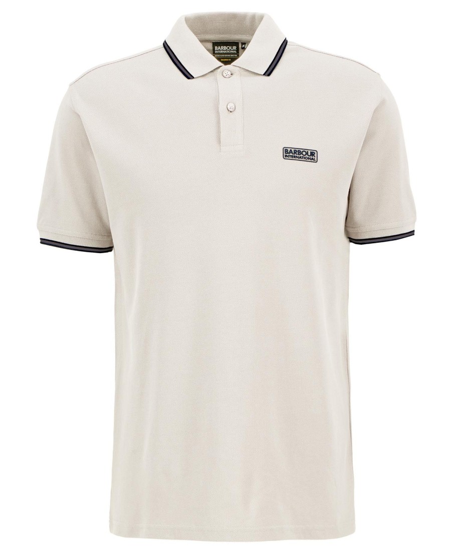 camisa polo de manga curta evan peak