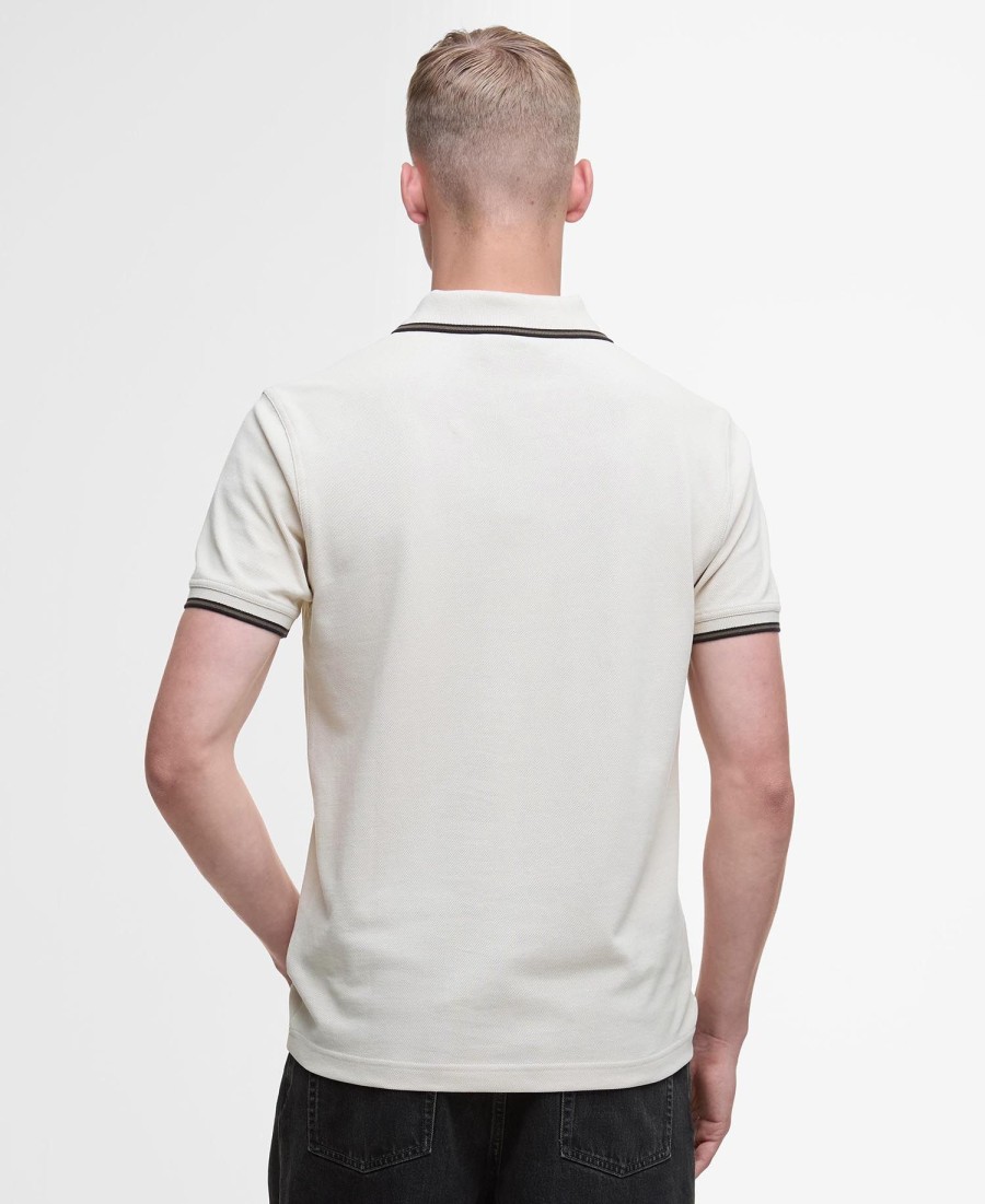 camisa polo de manga curta evan peak