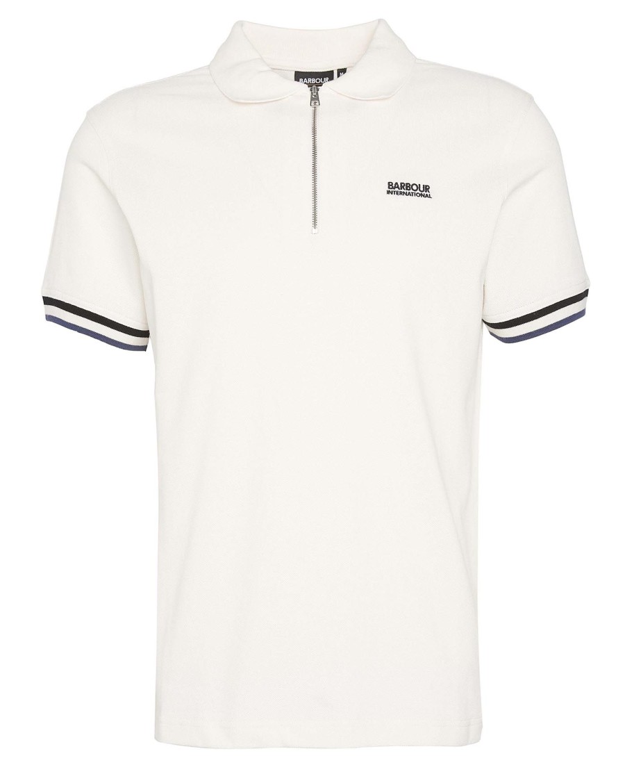 camisa polo de manga curta buxton