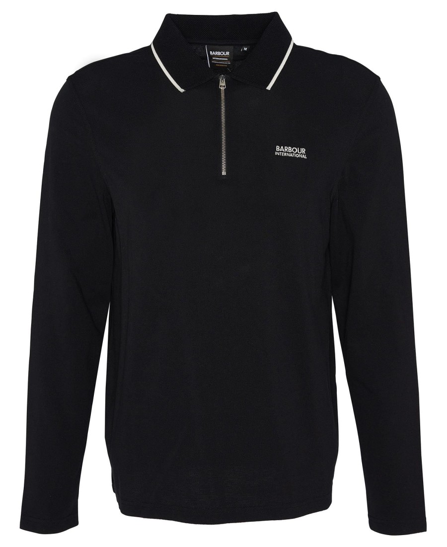 camisa polo de manga comprida hampstead