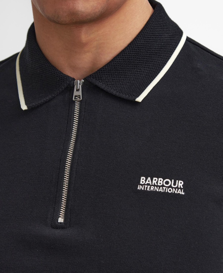 camisa polo de manga comprida hampstead