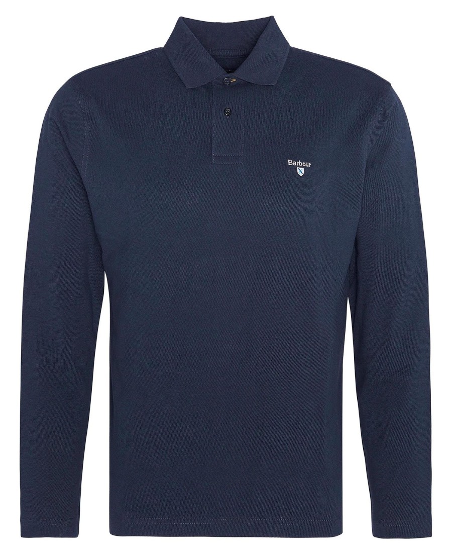 camisa polo esportiva original de manga comprida