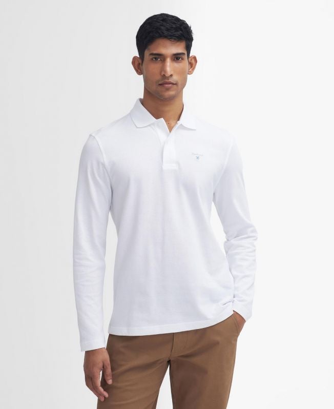 camisa polo esportiva original de manga comprida