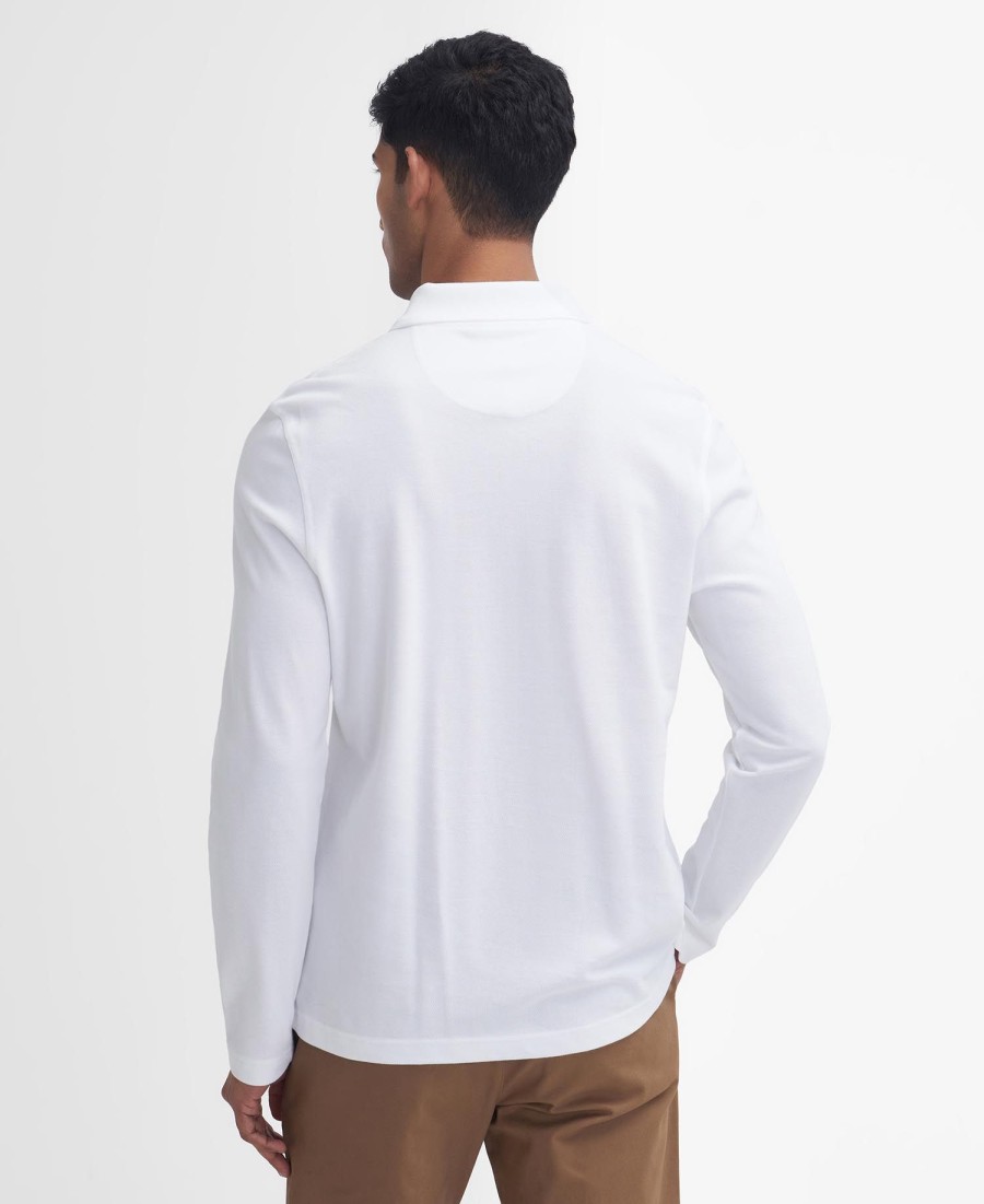 camisa polo esportiva original de manga comprida