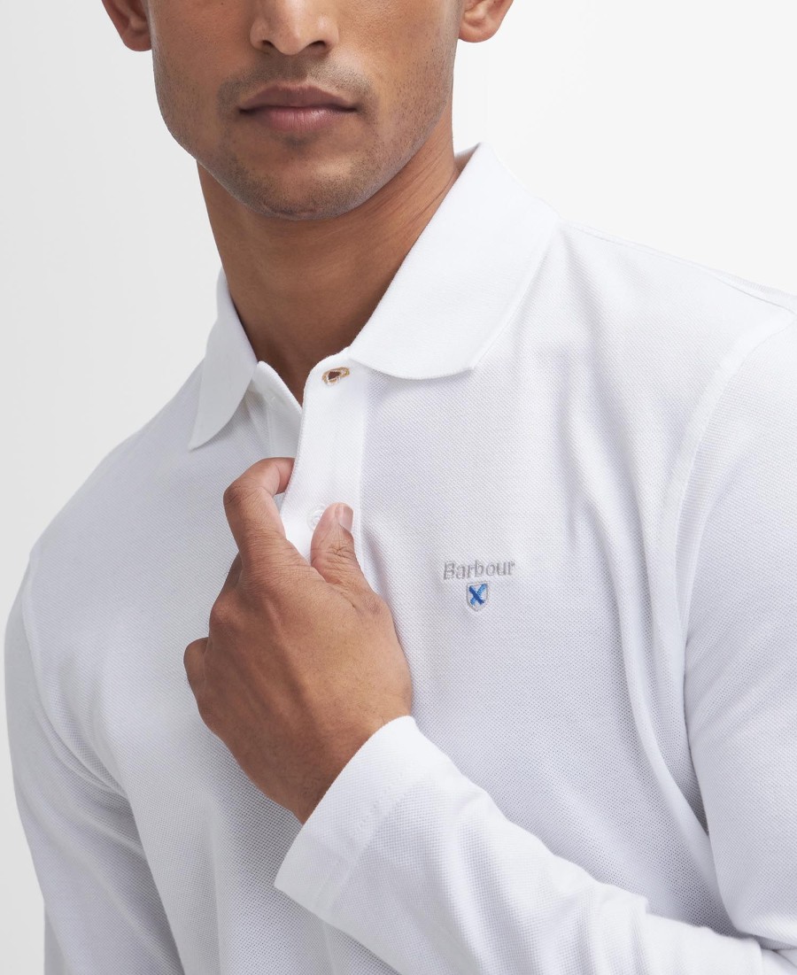camisa polo esportiva original de manga comprida