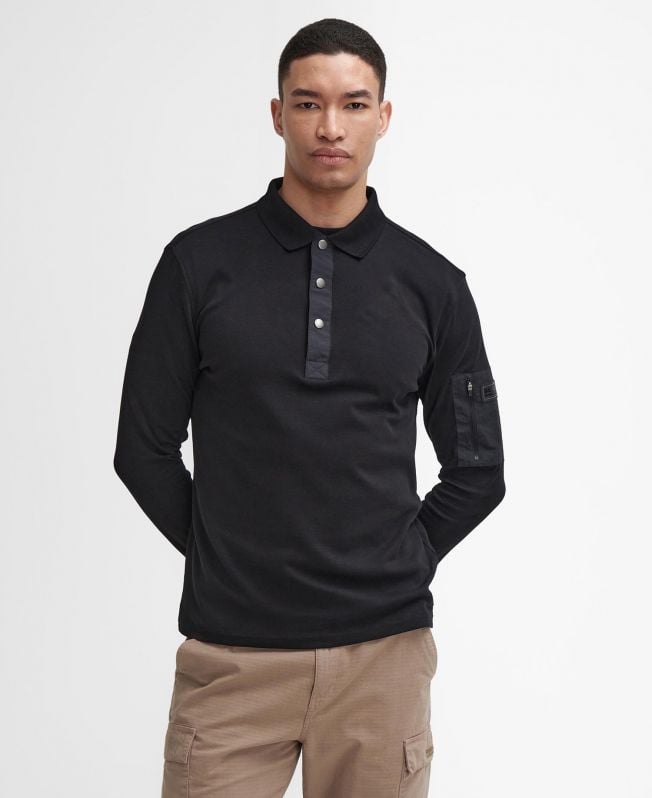 camisa polo de manga comprida bradley