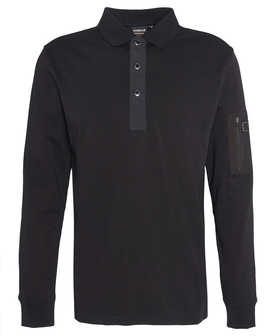 camisa polo de manga comprida bradley