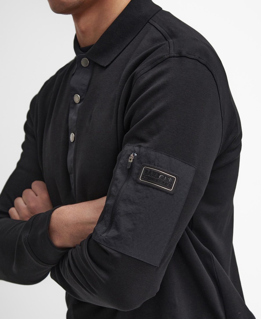 camisa polo de manga comprida bradley