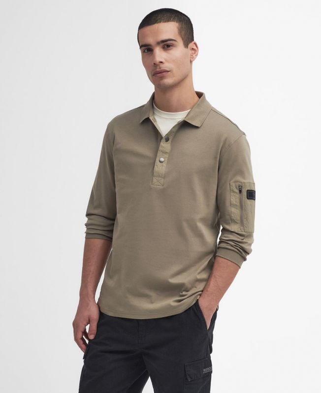 camisa polo de manga comprida bradley