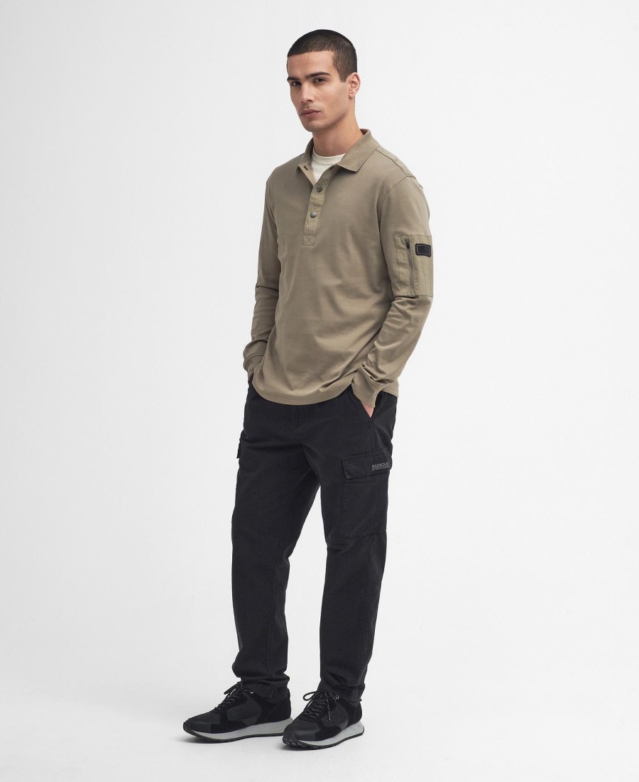 camisa polo de manga comprida bradley