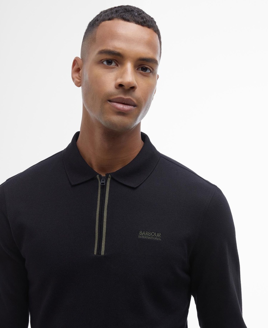 camisa polo de manga comprida marshall