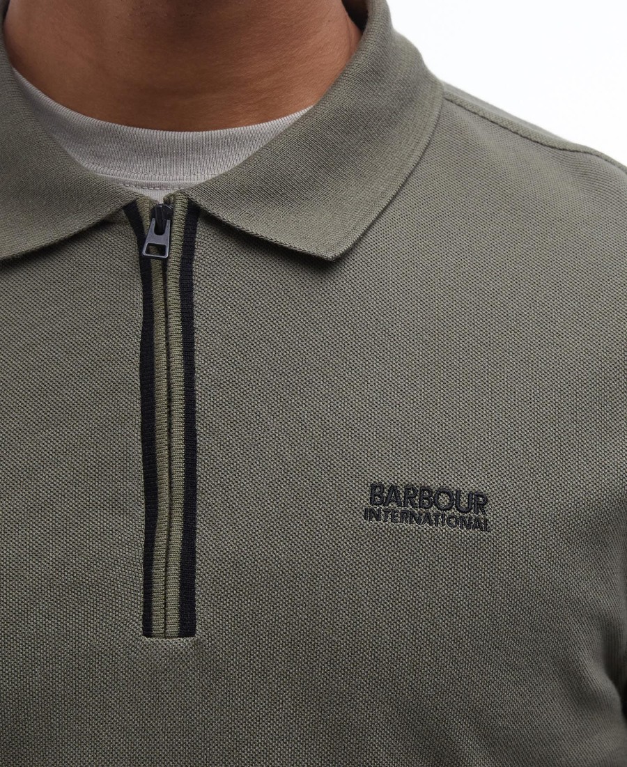 camisa polo de manga comprida marshall