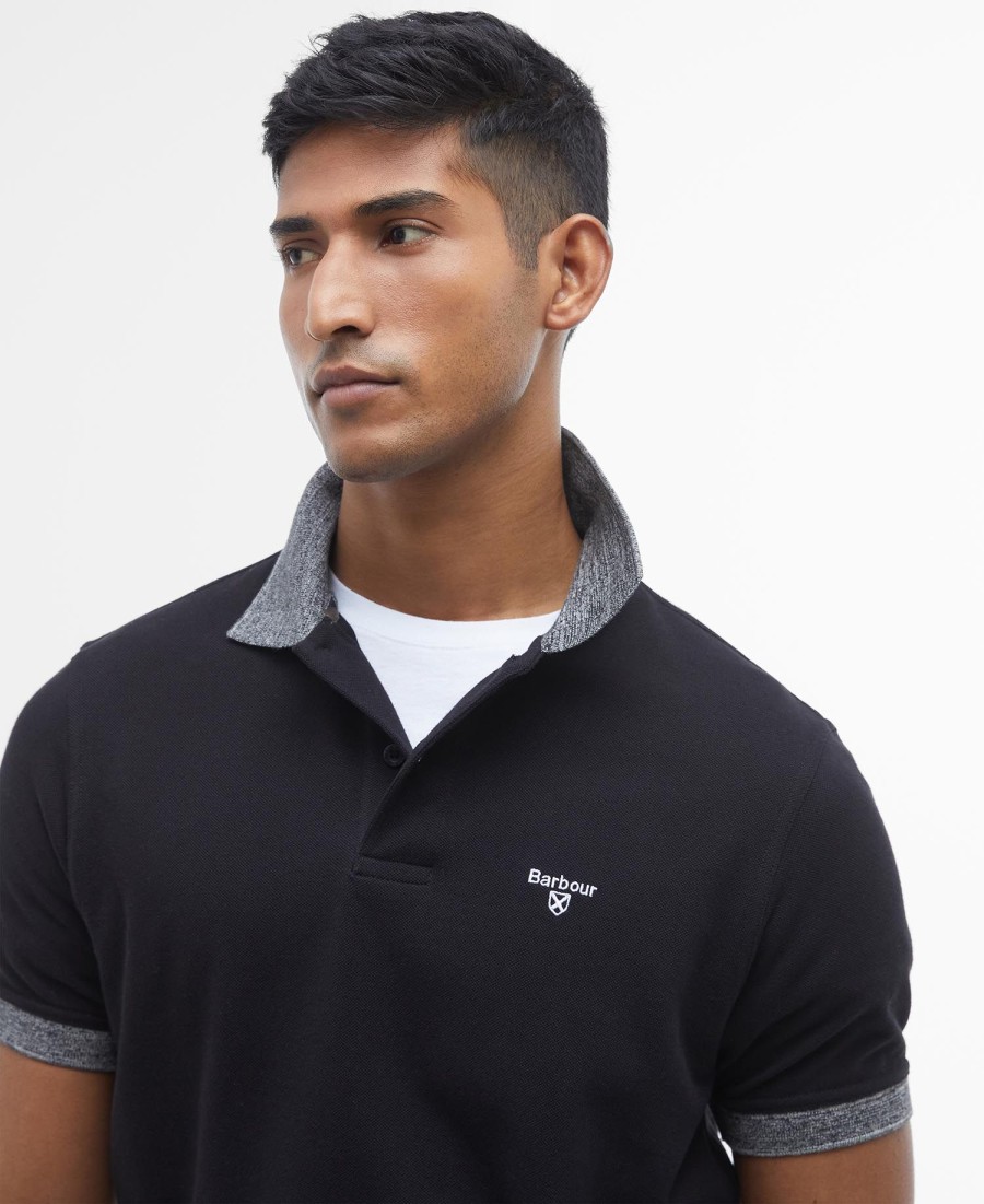 camisa polo de manga curta marlton tailored