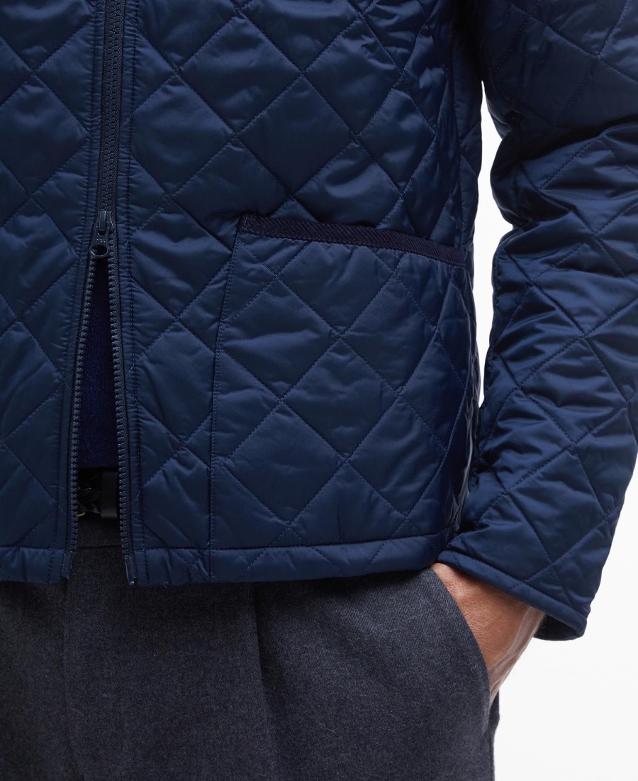 jaqueta acolchoada barbour linden