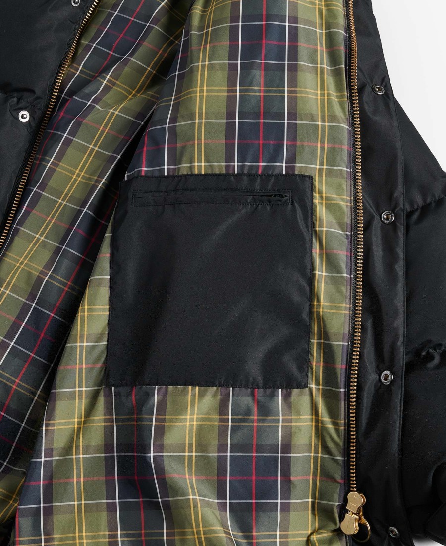 jaqueta acolchoada oversized beaufort