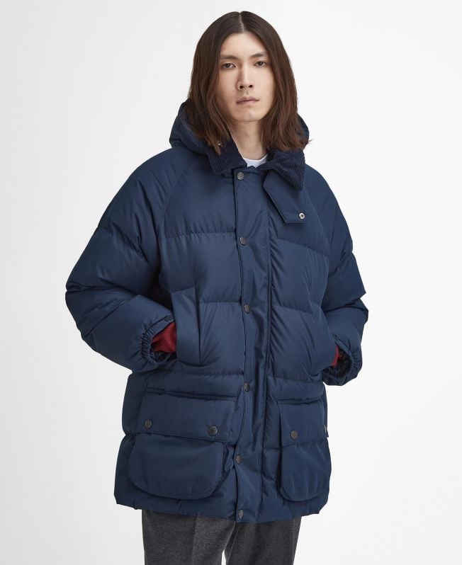 jaqueta acolchoada oversized beaufort